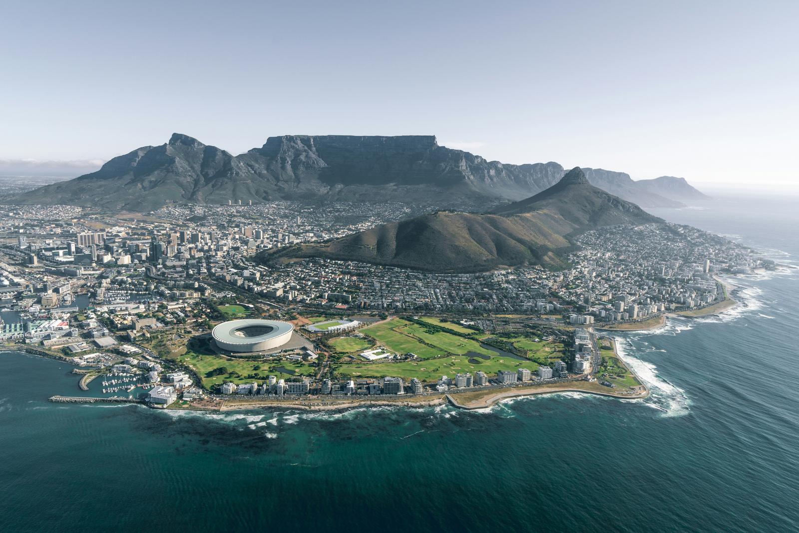 Table Mountain and Cape Town skyline